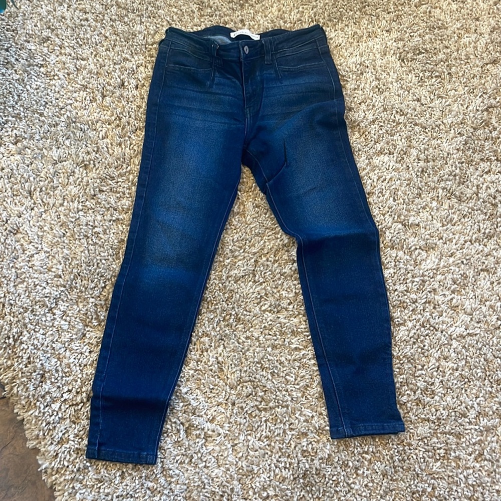 Kancan skinny dark wash jeans